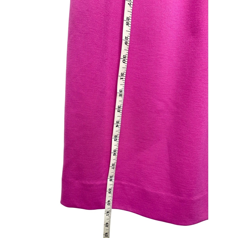 New Kate Spade New York Pink V-Neck Ponte Dress Size 14 - Picture 7 of 11
